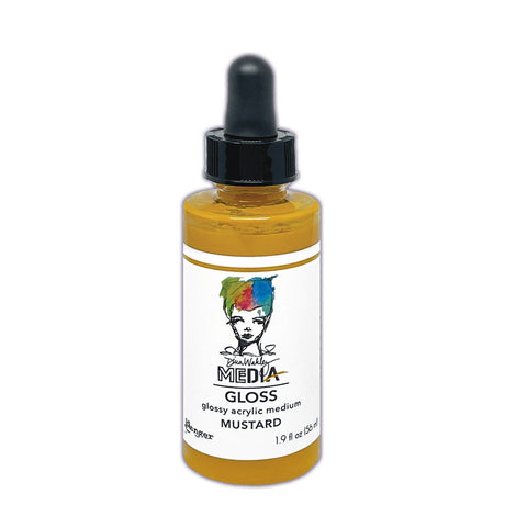 Ranger ink ranger • dina wakley media gloss dropper style mustard