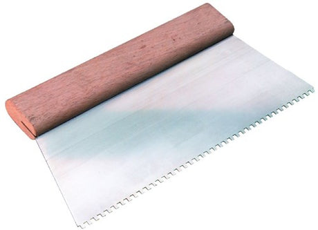 Melkmeisje lijmkam 250mm 6 x 6 x 6 mm houten greep - mm954026 - mm954026