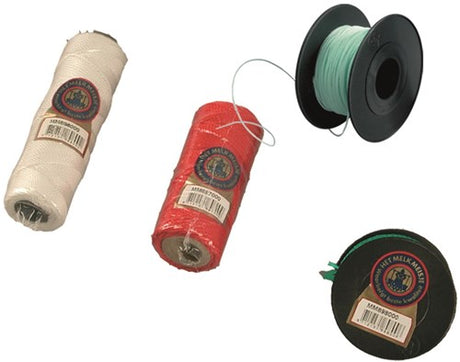 Melkmeisje metselkoord 1 mm polyprop, rood 50mtr - mm897000 - mm897000