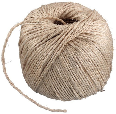 Melkmeisje paktouw sisal bol 2500 gr. ca 700-m - mm894003