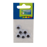 Vaessen creative • wiebeloogjes aannaai 12mm 6pcs