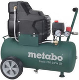 Metabo basic 250-24 w compressor + lpz-4 toebehorenset - 690836000