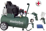 Metabo basic 250-24 w compressor + lpz-4 toebehorenset - 690836000