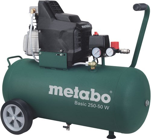 Metabo basic 250-50 w compressor + lpz-4 toebehorenset - 690866000