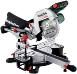 Metabo kgs 18 ltx bl 216 - 18 volt accu-afkortzaag met trekfunctie | zonder accu's en lader - 614216850