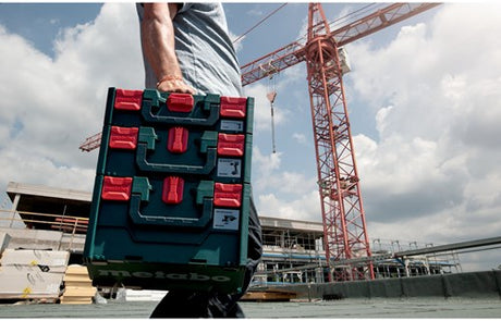 Metabo accessoires metabo metabox 340 - gereedschapskoffer - 31l - abs - ip43
