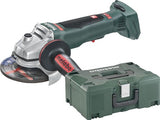 Metabo wpb 18 lt bl 11-125 quick accu haakse slijper 18v body met paddleschakelaar in x 165 l | zonder accu's en lader - 613059840