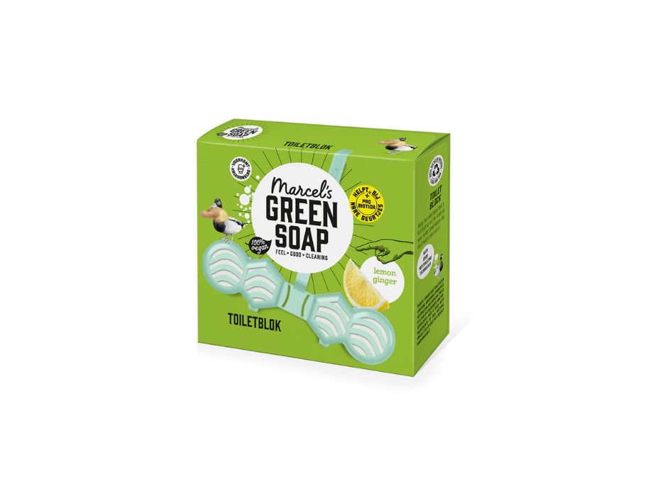 Marcels Green Soap Toiletblok Citroen Gember