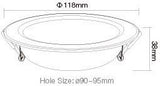 Mi-light miboxer zigbee rgb-cct led downlighter 6w - led0278
