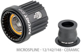 Dt swiss shimano body conversion kit for ratchet exp freehub | microspline - 12 142 148 - ceramic