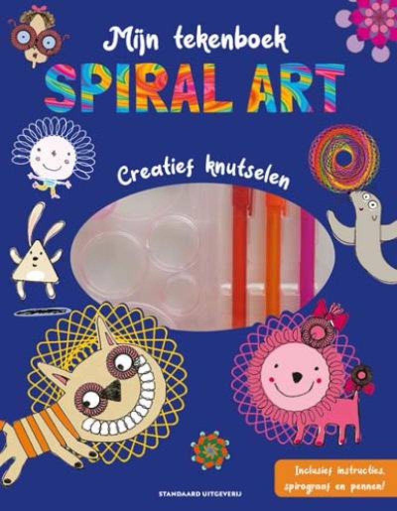 Oogappel mijn tekenboek spiral art