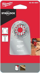 Milwaukee accessoires starlock - omt sl scraper flexible 52x37mm-1pc - 48906061
