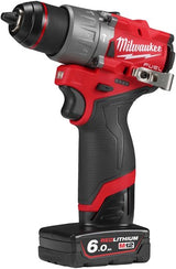 Milwaukee m12 fpd2-602x | m12 fuel accu klopboormachine (2x 6.0ah accu) - 4933479870