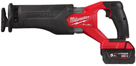 Milwaukee m18 fsz-502x accu reciprozaag | 18v | 5.0ah | li-ion | in hd-box - 4933478291