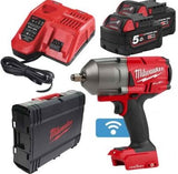Milwaukee m18 onefhiw12-502x 1 2 fuel accu slagmoersleutel (2x 5.0ah accu) - 4933459727