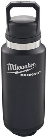 Milwaukee packout™ 1065 ml fles met deksel zwart - 4932493468