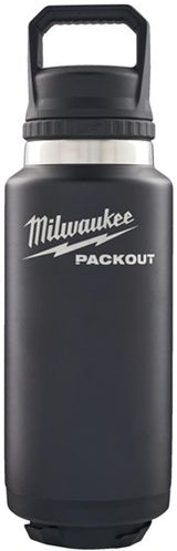 Milwaukee packout™ 1065 ml fles met deksel zwart - 4932493468