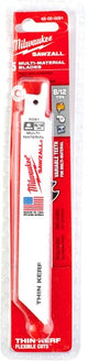 Milwaukee accessoires milwaukee reciprozaagbladen | universeel | hout metaal kunststof | 150mm x 8 12 tpi | 5 stuks - 48475091