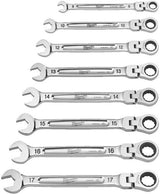 Milwaukee steek- en ratelsleutel set | max bite flex | 7-delig - 4932478557