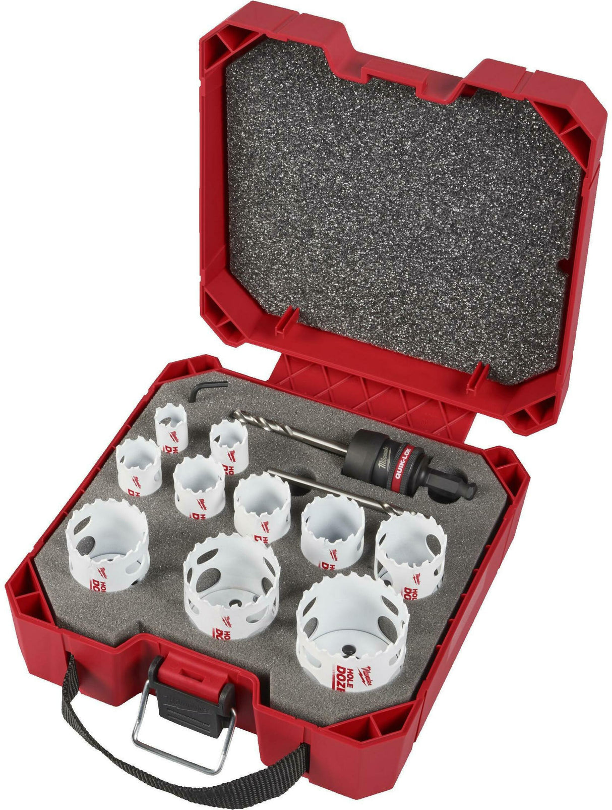 Milwaukee quik-lok holedozer 13 delige set - 49224772
