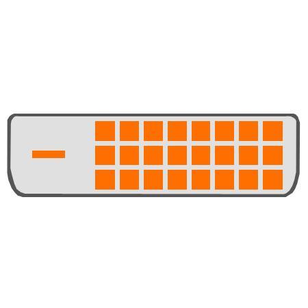 Abi displayport naar dvi kabel