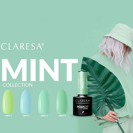 Claresa uv led gellak 5ml mint 4