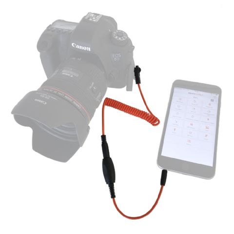 Miops Smartphone Afstandsbediening MD-C1 met C1 kabel voor Canon