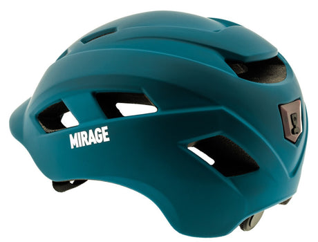 Mirage city e-bike helm 58-61cm, m fidlock, led, mat blauw