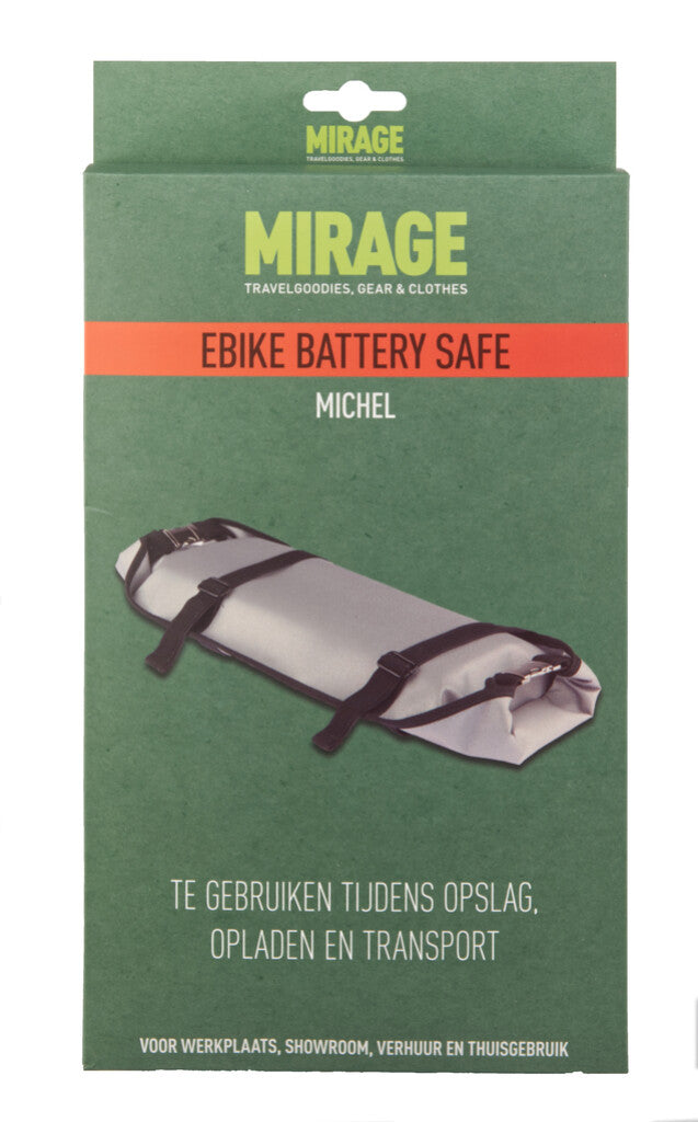 Mirage Veilige accu opberghoes Ebike Battery Safe Michel