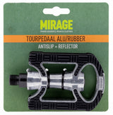 Pedalen Mirage Anti-Slip Aluminium zilver