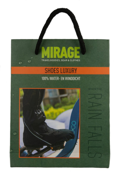 Regenschoenen Mirage Zwart Maat L