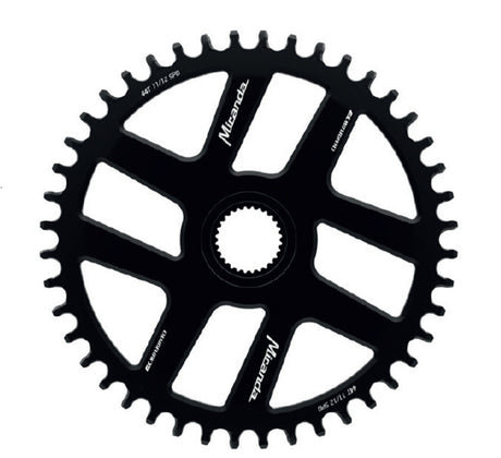 Tandwiel Miranda Bosch-4 38T D1 Zwart