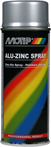 Motip zink alu spray, 400 ml.