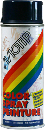 Motip spuitbus 400 ml - staalblauw