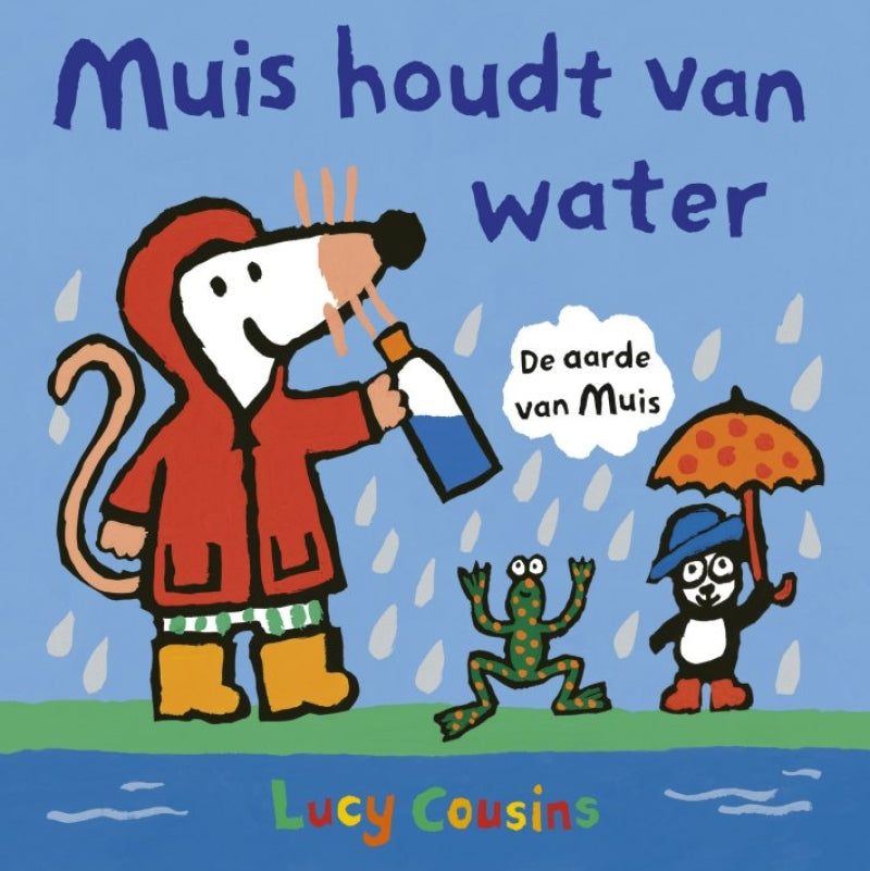 Leopold muis houdt van water