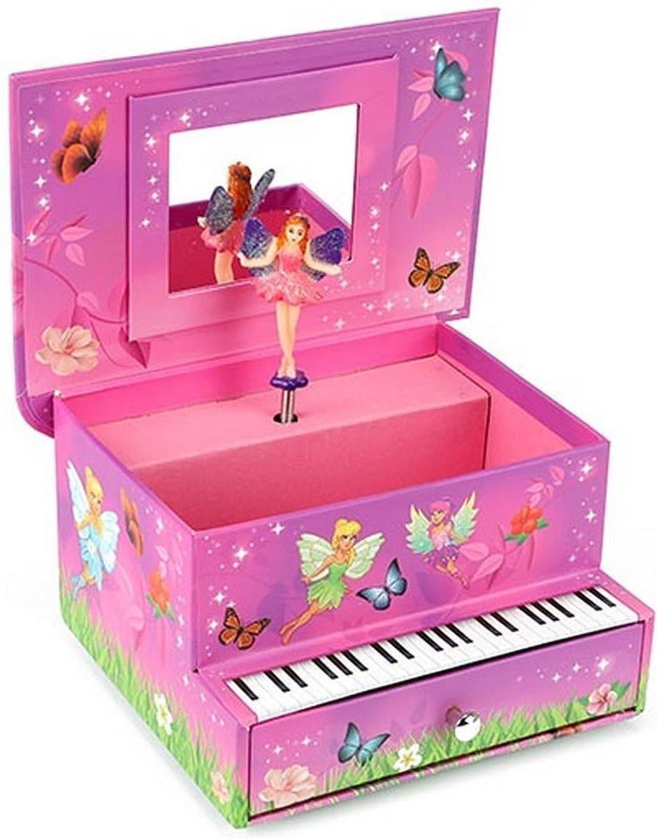 Bongers speelgoed fairies muziekdoos met dansende fairie