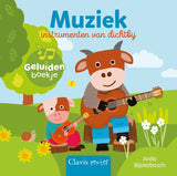 Clavis muziekinstrumenten van dichtbij (geluidenboekje)