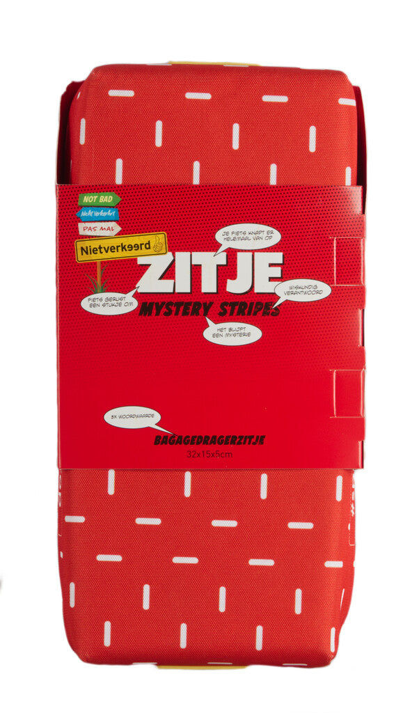 Buzaglo n v zitje bagagedrager 32x15x5cm, mystery stripes