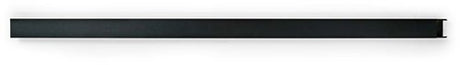 Nedis kabelmanagement | buis | 1 stuks | maximale kabeldikte: 25 mm | aluminium | zwart - cmdt5025bk110