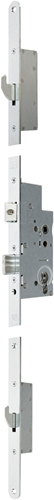 Nemef 5060 veiligheidsmeerpuntssluiting | krukbediend | skg*** | dm55mm | pc72mm | voorplaat staal verzinkt 24x1700mm afgerond| dr 1+3 2+4 - a000326383