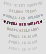 Paperdreams neon slinger hoera meisje!