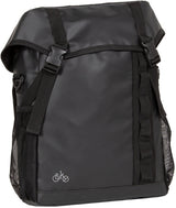 Bike carbon waterafstotende fietsschoudertas 12l zwart