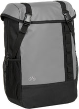 Bike carbon waterafstotende fietsschoudertas 24l grijs