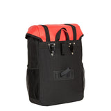 Bike carbon waterafstotende fietsschoudertas 24l rood