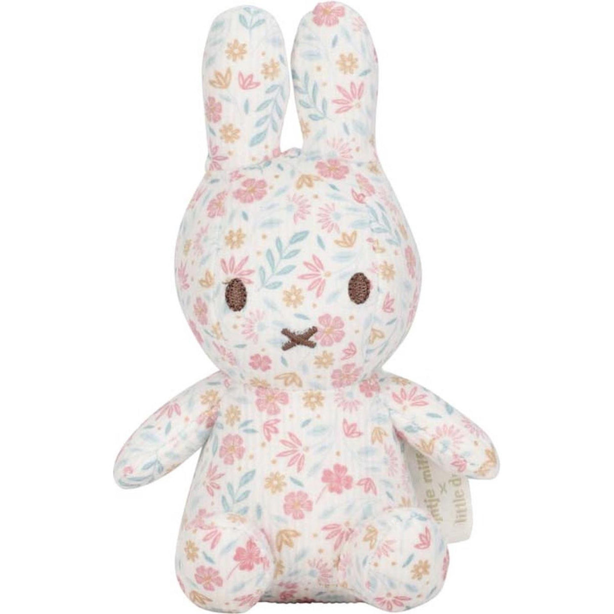 Little dutch nijntje x lucky all-over knuffel - 15 cm - blossom