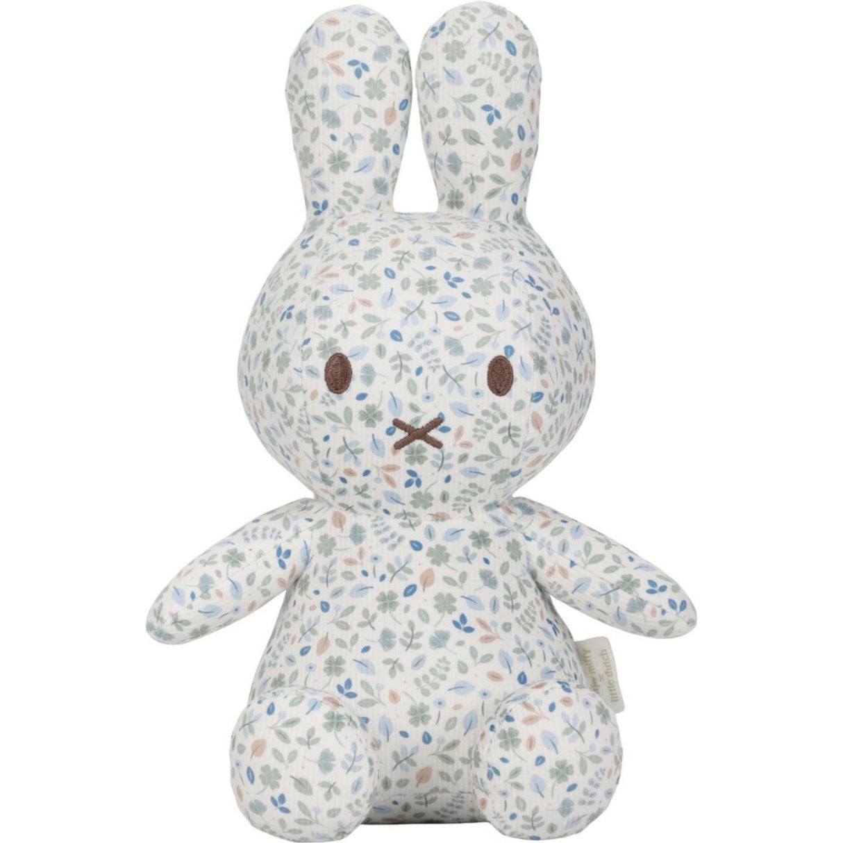 Little dutch nijntje x lucky all-over knuffel - 30 cm - leaves