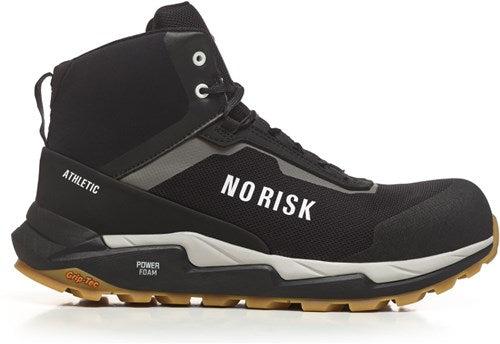 No risk athletic mid black 1019.00 s3l | zwart | maat 43 - 00.071.064.43