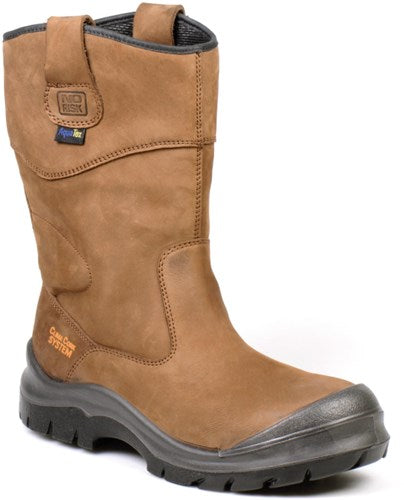 No risk hoge laars hawick 6674.02 s3 aqua-tex bruin - maat 41 - 00.071.011.41