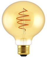 Enzo nordlux led globe g200 e27 8,5-48w 2000k filament spiraal gold dimbaar - 2760210