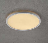 Enzo nordlux led plafonniere oja 29 wit 18w 2700k warm wit 29cm - 4802321